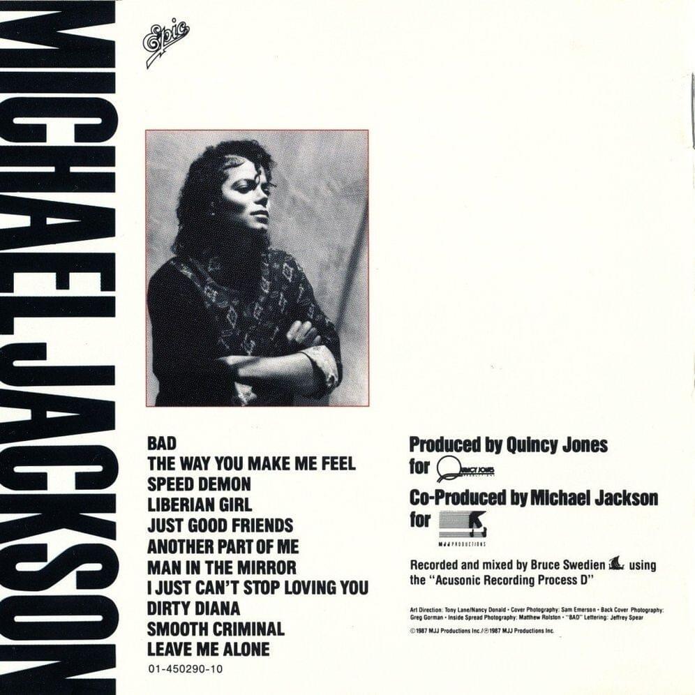 Bad back cover