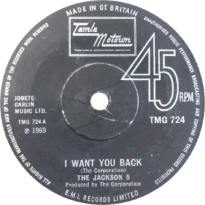 I Want You Back — Single Sleeve