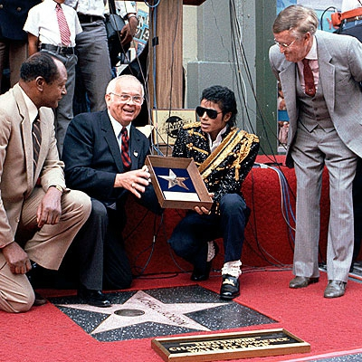 Michael receives star on the Hollywood Walk of Fame